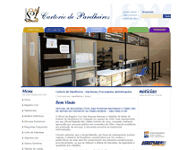 Tablet Screenshot of cartorioparelheiros.com.br